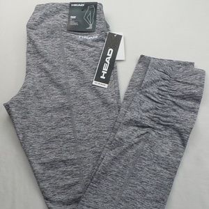 Head Women's Leggings S XS Fitted Mid Rise Active